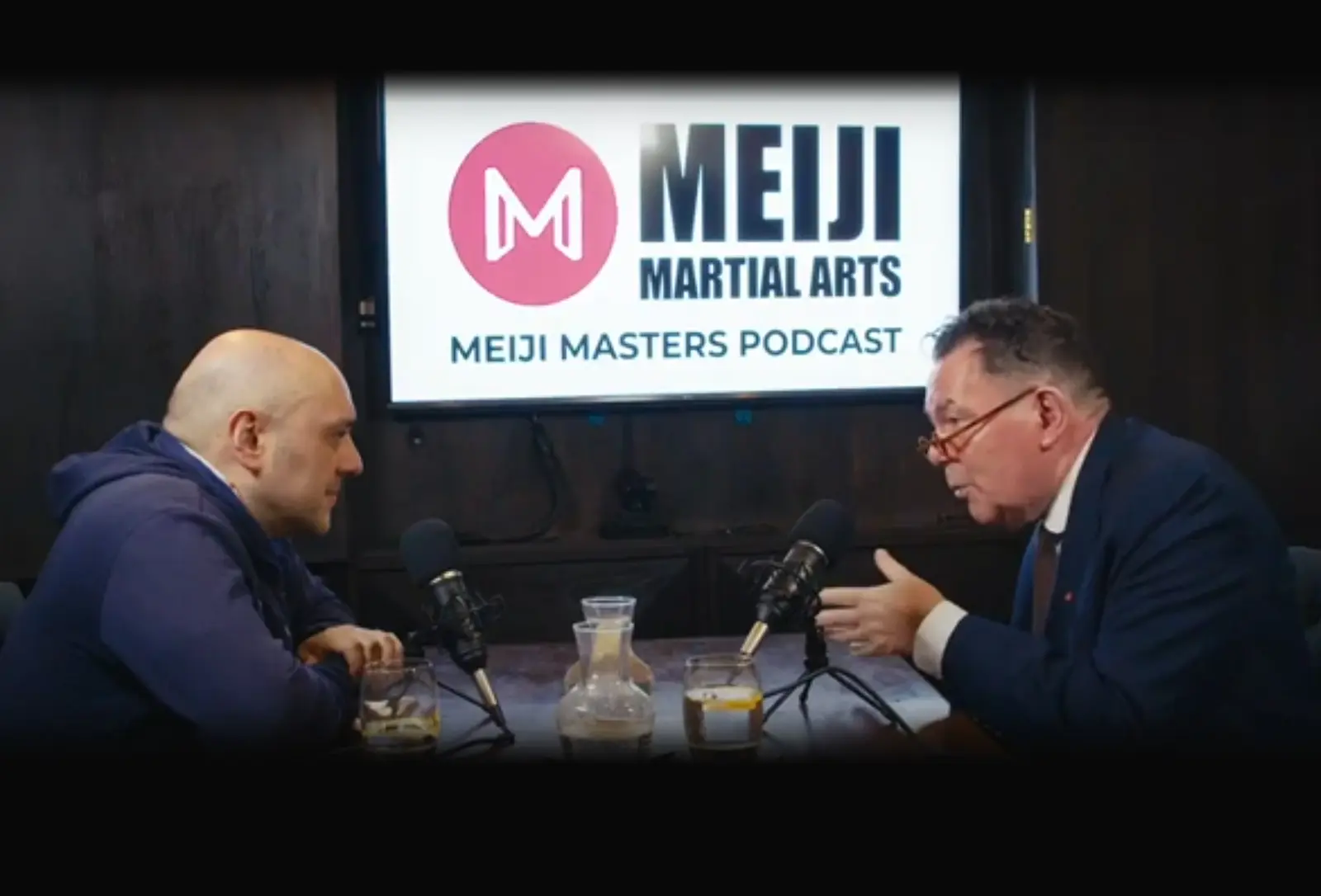 Image of Professor Dr Ger Graus OBE being interviewed