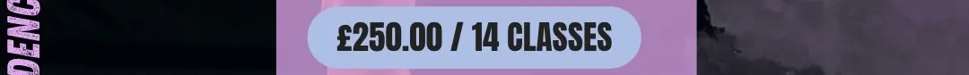 Image of a button to book 14 Kickbox workout classes