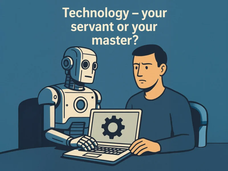 Technology – your servant or your master?
